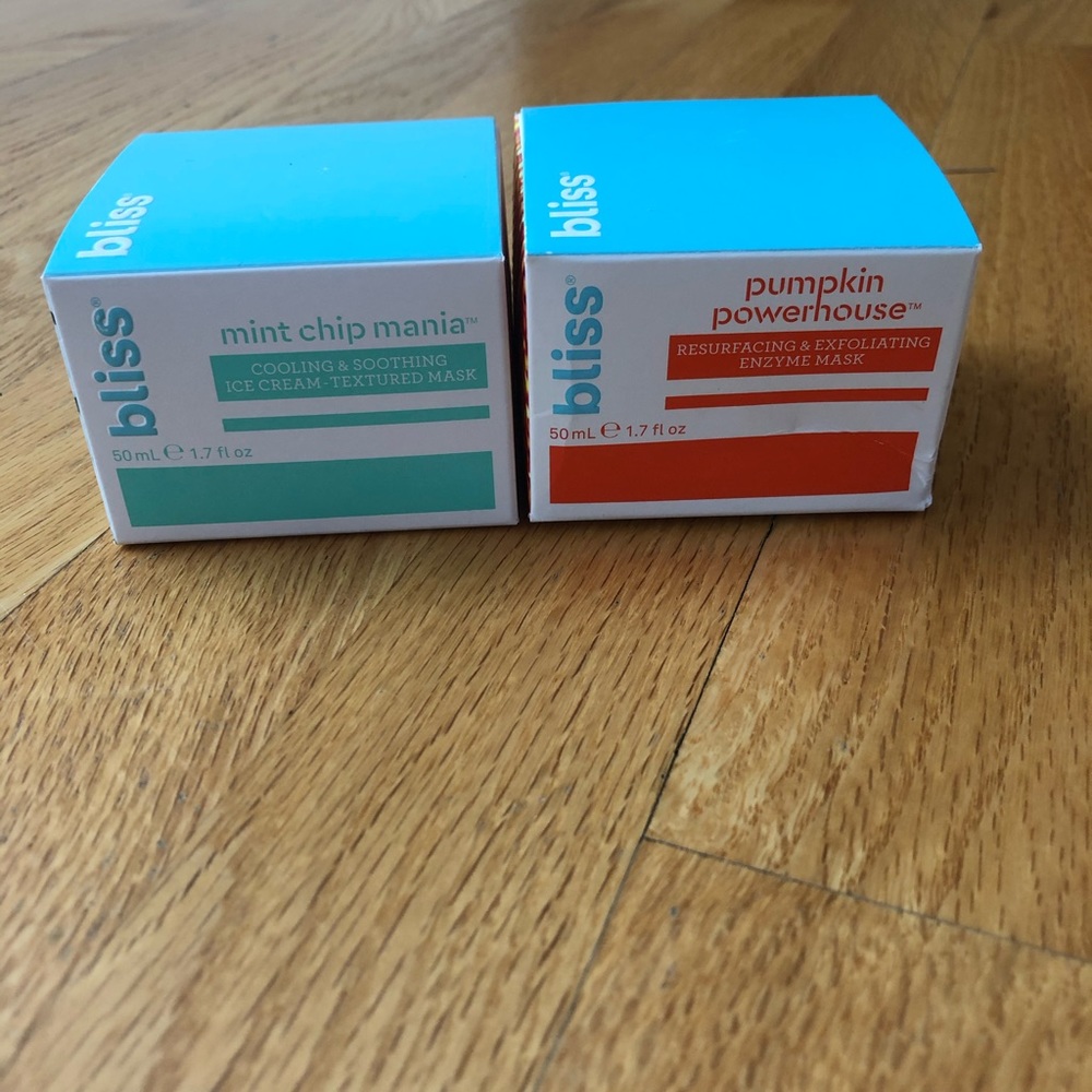 BRAND NEW BLISS FACE MASK SET
